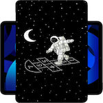 Foldable Tablet Case Astronaut Playing - Apple iPad 10.9" 10th Gen (2022)