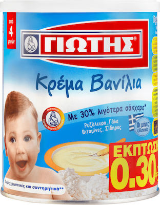 Γιώτης Baby Cream Βανίλια for 4m+ 300gr