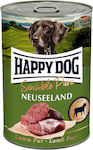 Happy Dog Neuseeland Umedă pentru Câini Câine cu Miel fără Cereale în Conservă 1 x 400gr.