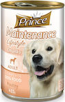 Prince Dog Canned Wet Dog Food with Turkey 1 x 1250gr