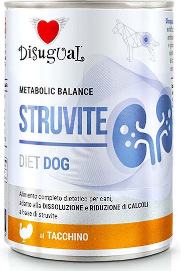 Disugual METABOLIC BALANCE Υγρή Τροφή Σκύλων σε Κονσέρβα Διαίτης με Γαλοπούλα Διαίτης 400gr