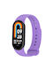 Techsuit Watchband W014 Curea Silicon Violet (Brățară inteligentă 8) KF2313742
