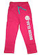 Pantaloni De Trening Fuchsia Frozen