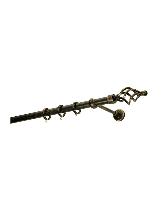 Zogometal Metallisch Vorhangstange Rustique Col...