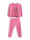 Joyce Kids Set with Leggings Winter 2pcs Pink