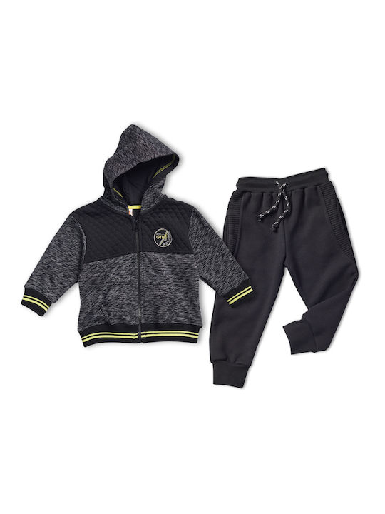 Reflex Kids Sweatpants Set Black 2pcs