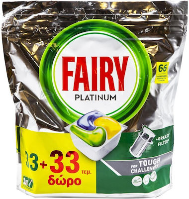 Fairy Platinum Capsule pentru Mașina de Spălat Vase