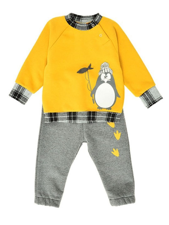 All Stars Kids Sweatpants Set Yellow