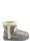 Vulladi Kids Leather Boots Silver