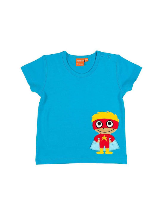 Lipfish Kinder-T-Shirt Hellblau