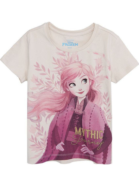 Детска тениска Бежов Frozen