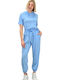 Sweatpants Set Light Blue