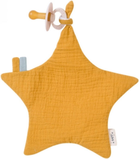 Saro Πανάκι Μωρού Crinkle Star Πορτοκαλί