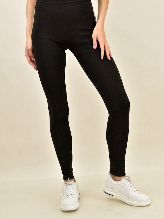 Potre Frauen Lang Leggings Schwarz