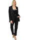 Potre Women's Black Suit