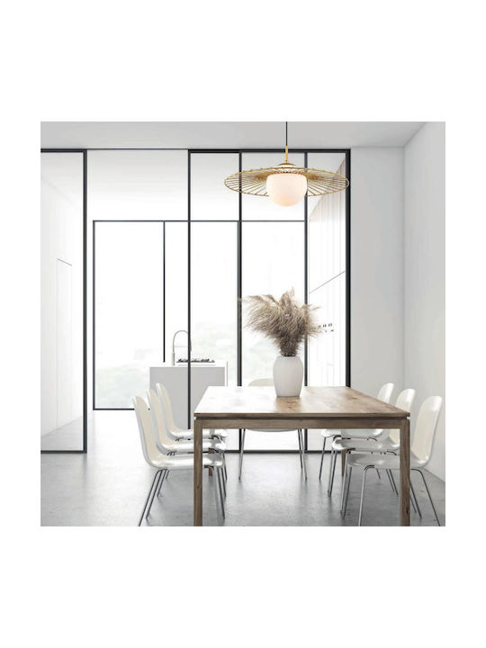 Italux Lustră Auriu cu Dulie E27 11x20cm.