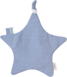 Saro Șervețel Pentru Bebeluş Crinkle Star Albastru