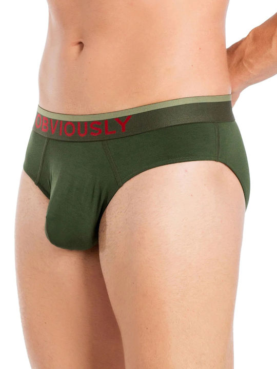 Obviously Apparel Men's Slip Green