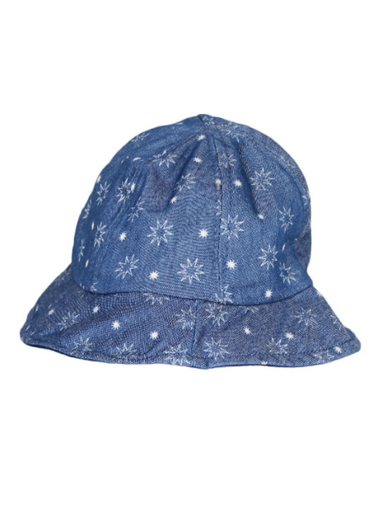 Kids' Hat Bucket Fabric Blue