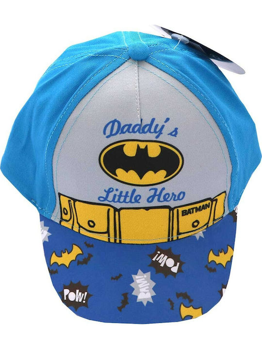 Dc Comics Παιδικό Καπέλο Jockey Υφασμάτινο Μπλε