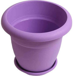 Micplast Γλάστρα Πλαστική Μωβ Micplast Γλάστρα Πλαστική Μωβ