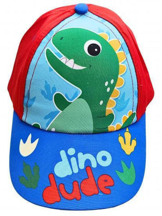 Childrenland Pălărie pentru Copii Jockey Tesatura Multicolor