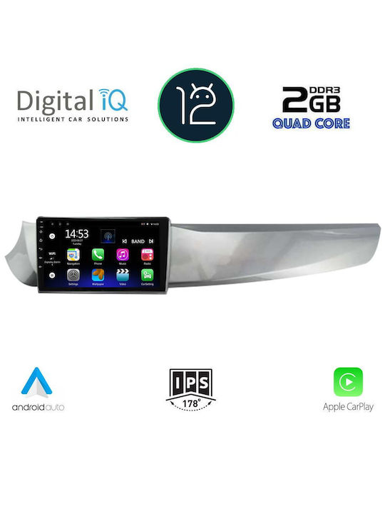 Digital IQ Sistem Audio Auto pentru Alfa Romeo Giulietta 2010-2014 (Bluetooth/USB/WiFi/GPS/Apple-Carplay) cu Ecran Tactil 9"