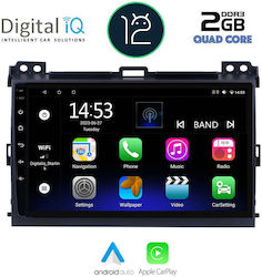 Digital IQ Car-Audiosystem für Toyota Land Cruiser 2002-2008 (Bluetooth/USB/WiFi/GPS/Apple-Carplay) mit Touchscreen 9"