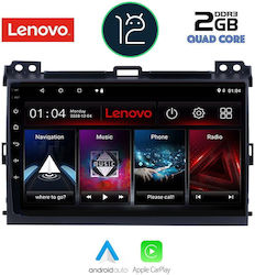 Lenovo Sistem Audio Auto pentru Toyota Croazieră pe uscat Audi A7 2002-2008 (Bluetooth/USB/WiFi/GPS/Apple-Carplay) cu Ecran Tactil 9"