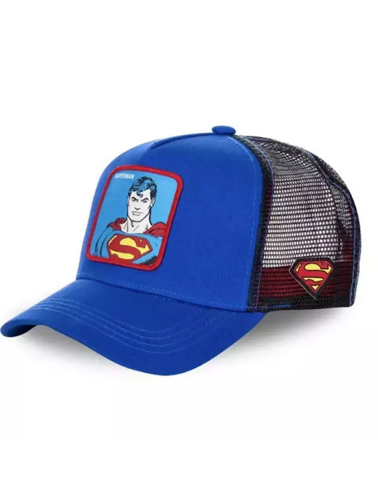 Superman Παιδικό Καπέλο Jockey Μπλε