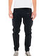 Trousers Cargo Elastic Black