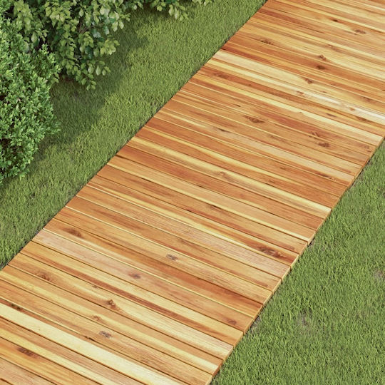 vidaXL Wood Pathway for Garden Flooring 200x50cm