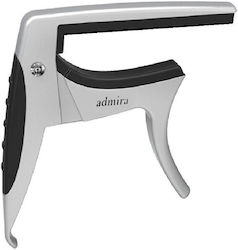 Admira Trigger Capo for Classic Guitar Silver