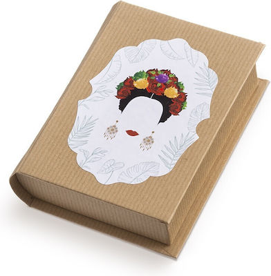 Christening Favor with Box Βιβλιαράκι Frida Kahlo