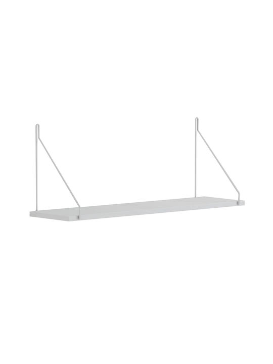 Shelf Wall White 72x20x27cm