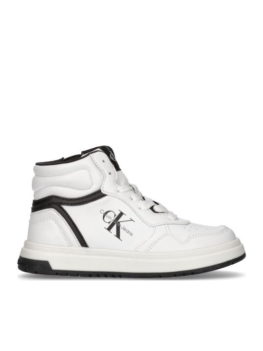 Παιδικά Sneakers High Λευκά