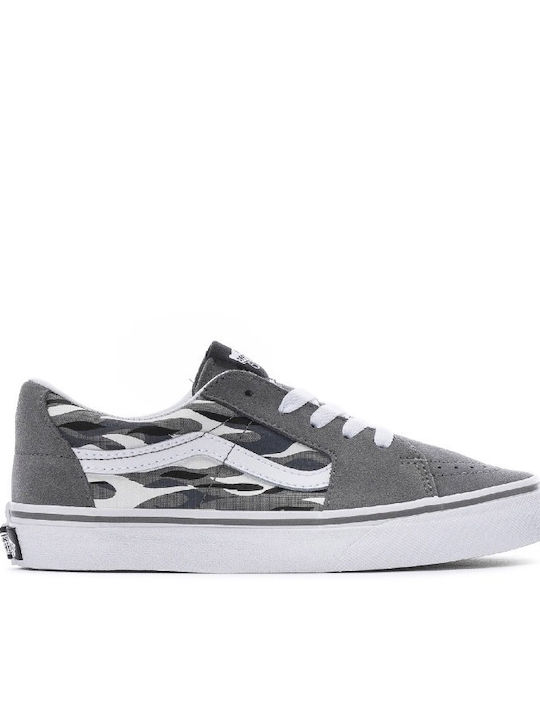 Uy Sk8-low Flame Kids Sneakers Gray