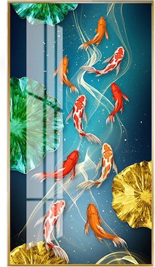 Etoile Gemälde Metallisch 30x60cm