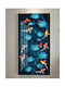 Etoile Gemälde Metallisch 30x60cm