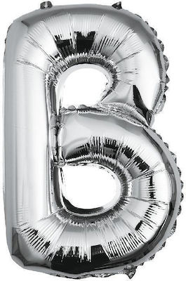 Ballon Folie Buchstabe Silber 40cm