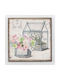 Inart Decorațiune Pentru Perete Bej 38x2x38cm