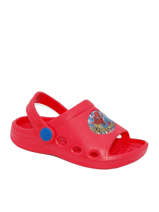 Spiderman Kinder Badeschuhe Rot