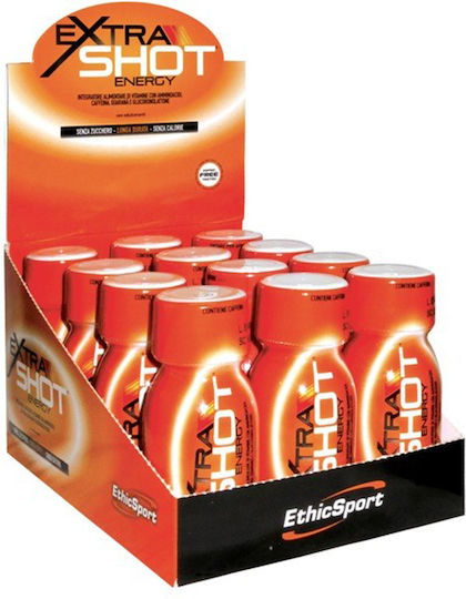 EthicSport Extra Shot Energy Special Dietary Supplement 12 x 60ml Energy