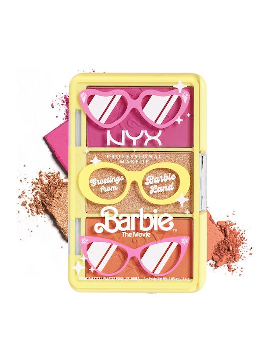 Barbie Makeup Palette for the Face 3.9gr