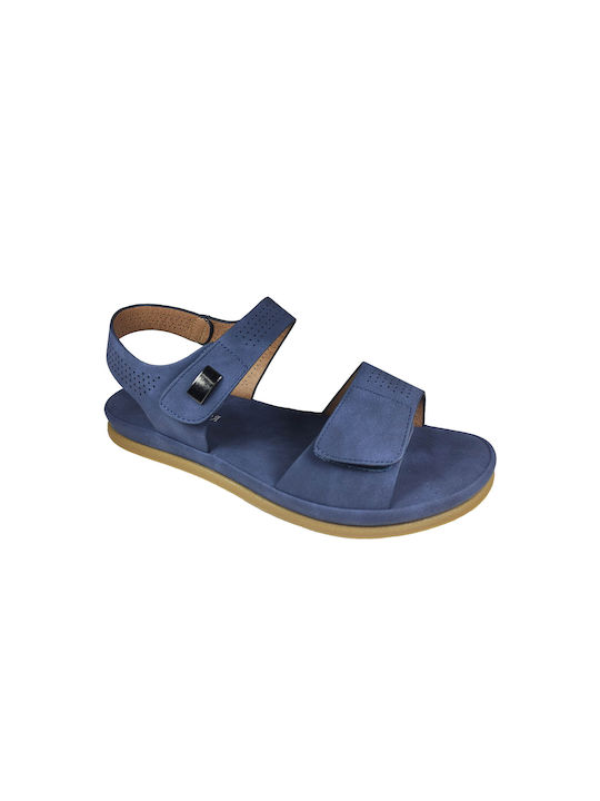 Alta Moda Women's Flat Sandals Anatomic in Blue...