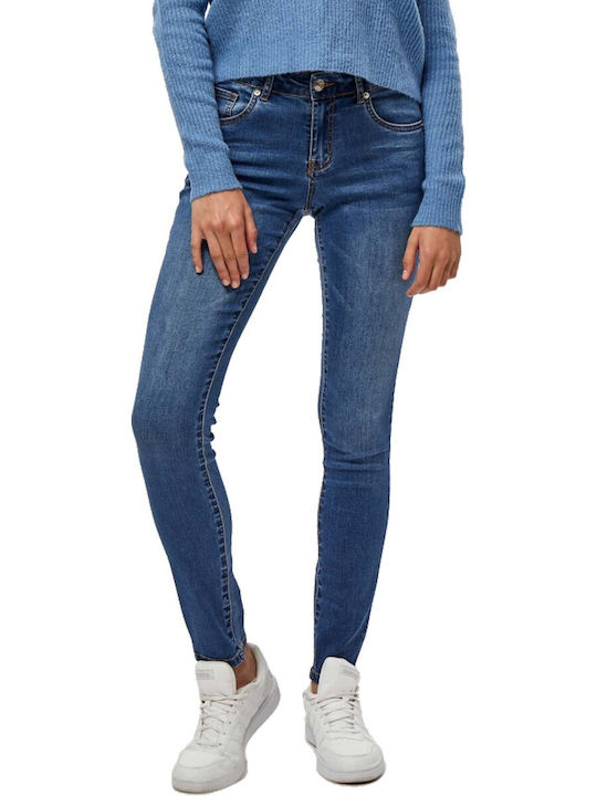 Desires Women's Jean Trousers Mid Rise in Skinny Fit