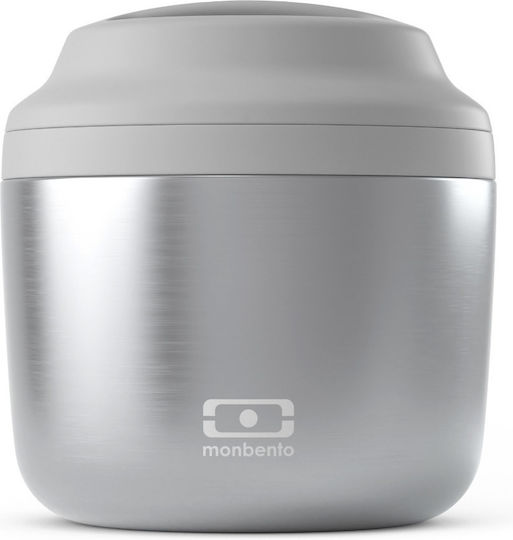 Monbento Inox Thermo Lunch Box Silver 550ml