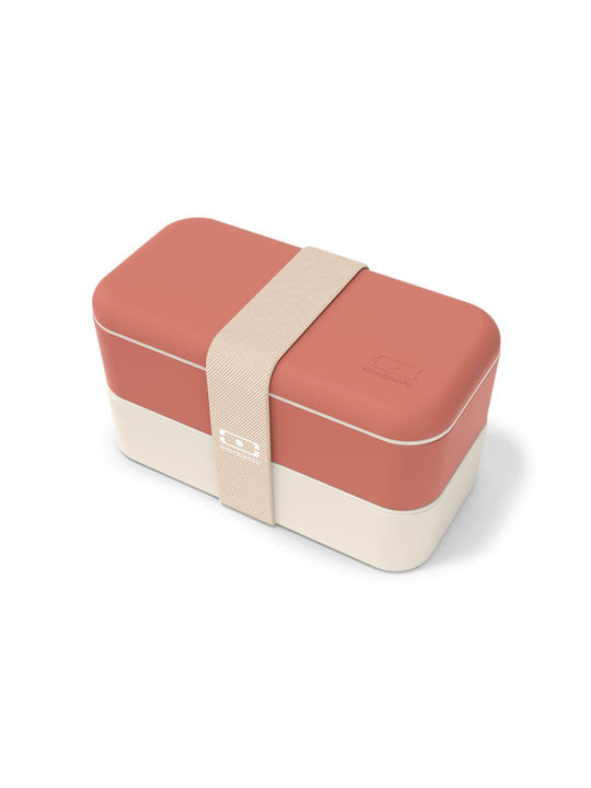 Monbento Plastic Lunch Box Orange 500ml