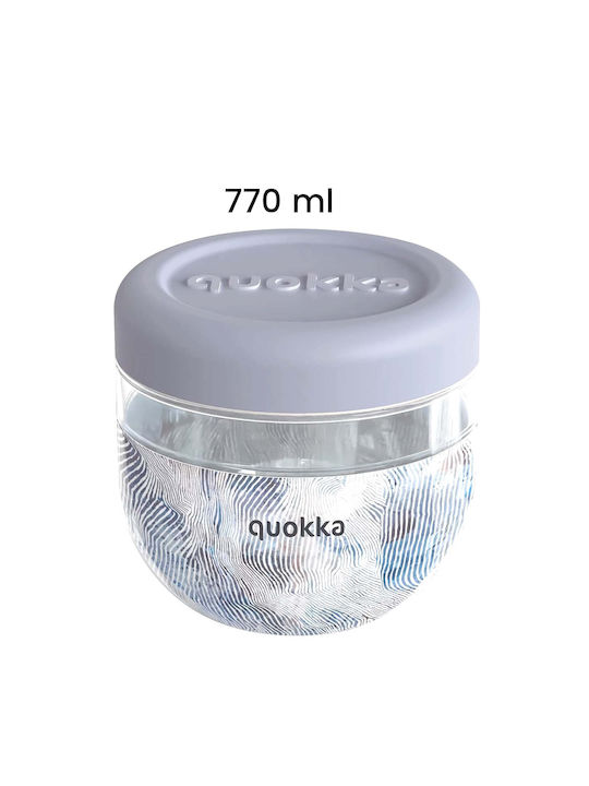 Quokka Plastic Lunch Box Gray 770ml