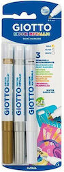 Giotto Markeri Proiectare Set 3 Culoare Full Face